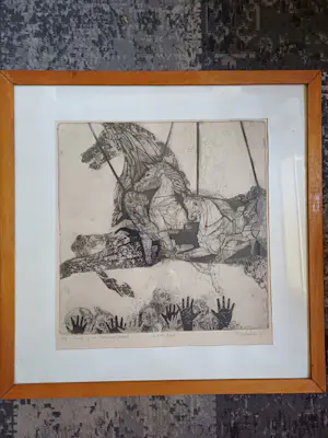 Ton Diekstra - Visie op 'n carrousel paard kopen? Bied vanaf 40!