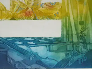 Marlies Knops - Ingelijste ets , Vlinders & Violen – nr. 6 van 30 ex. - 1988 kopen? Bied vanaf 1!