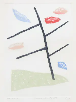 Harrie Gerritz - Kleurenets, Nazomer - Ingelijst kopen? Bied vanaf 50!