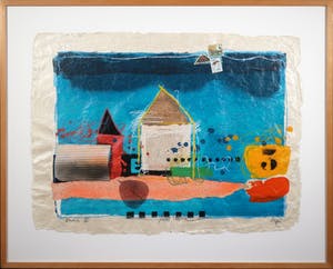 Theo Koster - Zeefdruk, India I - Ingelijst (Groot) kopen? Bied vanaf 40!