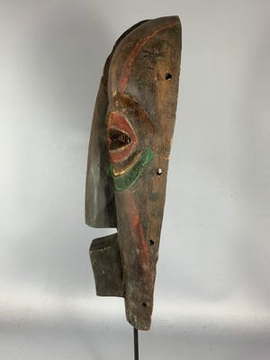 Luba - Tribal used African mask from the Luba - Congo. kopen? Bied vanaf 45!