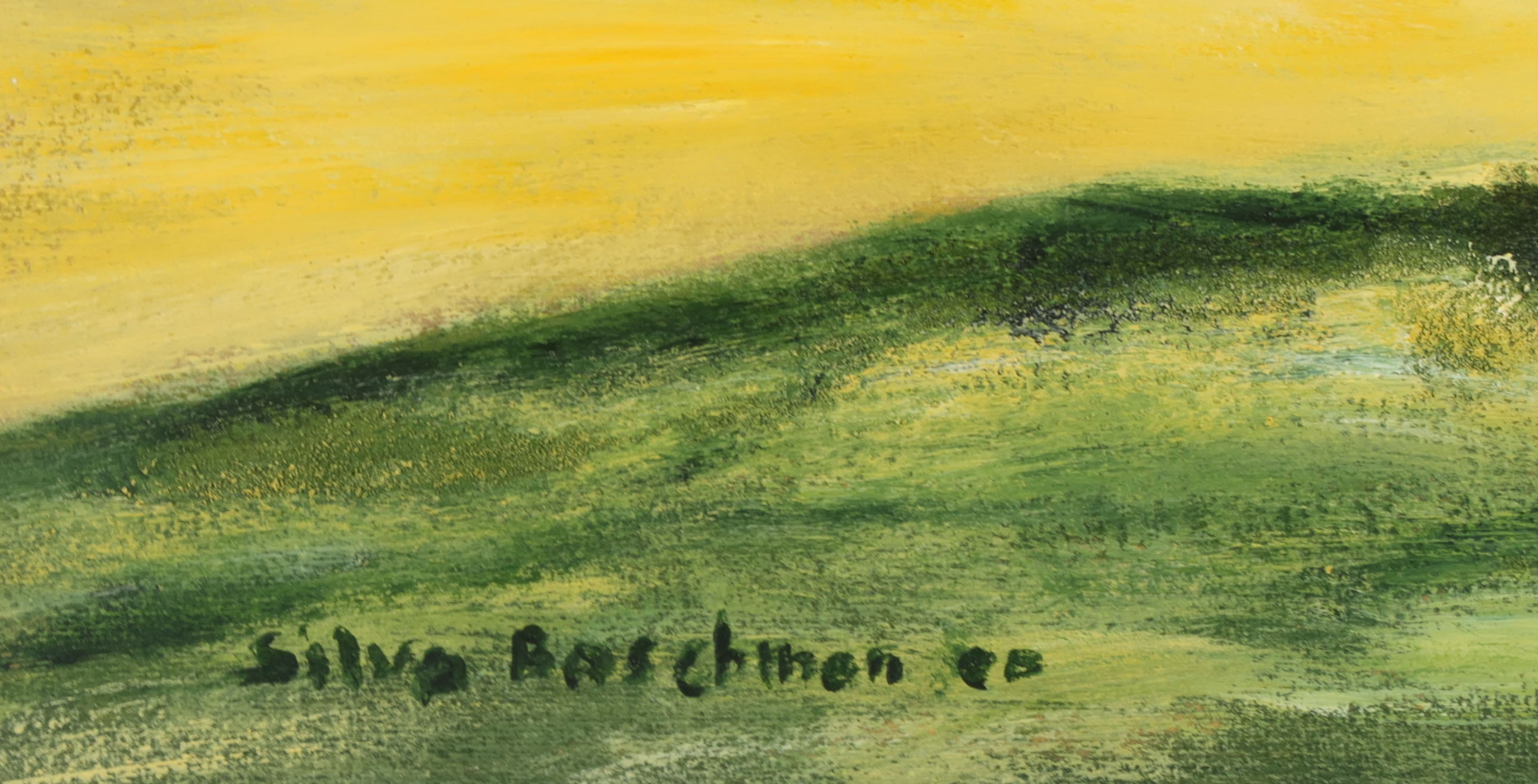 Silvo Boschman - Gemengde techniek op papier, Bomen kopen? Bied vanaf 20!
