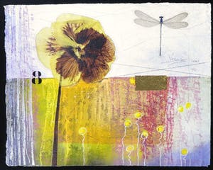 Mark Verdoes - Zeefdruk, 8 'N Flower - Ingelijst kopen? Bied vanaf 1!