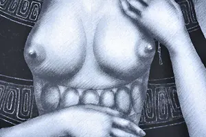 Jef van Tuerenhout - De Spiegel - Zeefdruk - Gesigneerd - 54x42 cm - 1977 kopen? Bied vanaf 120!