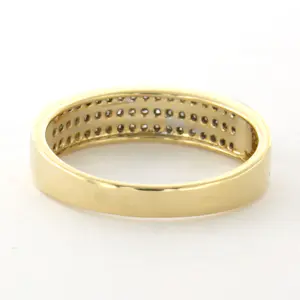 14k gouden ring met single cut geslepen diamant tot. 0.25ct – F/G - VS/SI kopen? Bied vanaf 360!