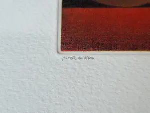 Joop Vegter - Fraaie kleine mezzotint "Perzik en kiwi's" - kleine oplage - potloodgesigneerd kopen? Bied vanaf 75!