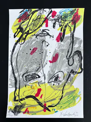 Kees Salentijn - Lot 4x zeefdruk Kees Salentijn kopen? Bied vanaf 40!