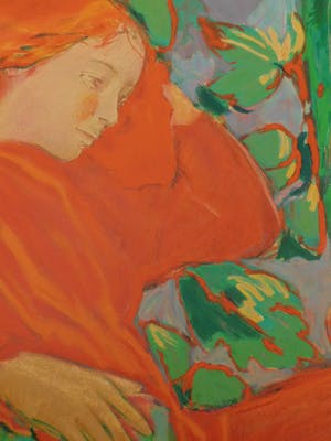 Claudia Steine - Lady in Red II kopen? Bied vanaf 25!