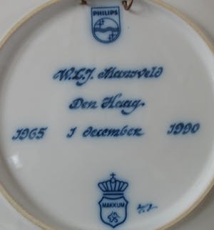 Koninklijke Tichelaar Makkum - Polychroom wandbord kopen? Bied vanaf 1!