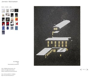 Jeroen Henneman - De Drukkerij, litho (netjes ingelijst, zeer beperkte oplage) kopen? Bied vanaf 395!