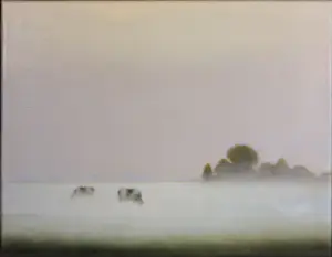 Jan Duinker - Olieverf op doek, Oktober - Ingelijst kopen? Bied vanaf 200!