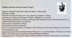 Joop Liesker - 4 modeltekeningen kopen? Bied vanaf 25!