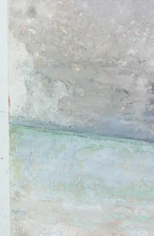 Chantal Borremans - Gemengde techniek (structuurverf op doek), Écume (diptiek) kopen? Bied vanaf 120!