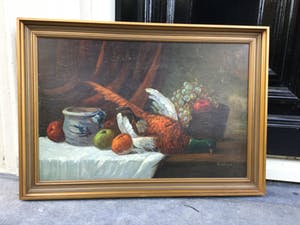 Niet of onleesbaar gesigneerd - C3207-4 - Jachtstilleven met fazant kopen? Bied vanaf 10!