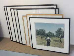 Jean Ruiter - E.a, ACHT werken (foto's) inclusief lijsten! kopen? Bied vanaf 100!