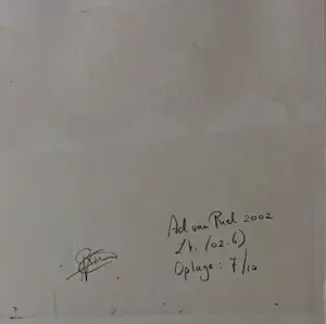 Ad van Riel - Houtsnede kopen? Bied vanaf 35!