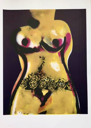 Herman Brood - Torso - Originele Handgesigneerde Zeefdruk kopen? Bied vanaf 1!