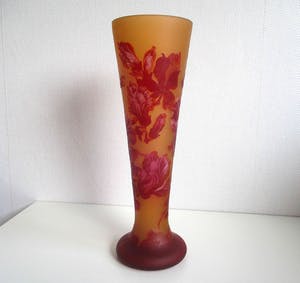 Emile Galle - 'Tip' vaas kopen? Bied vanaf 1!