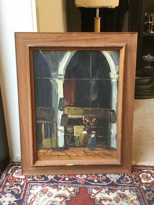 Jan Kelderman - C4780-8, Kerkinterieur Straasbourg kopen? Bied vanaf 45!