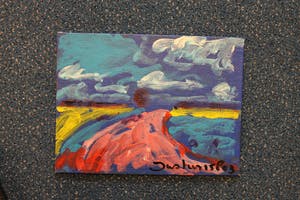 Justus Donker - Gronings landschap kopen? Bied vanaf 30!