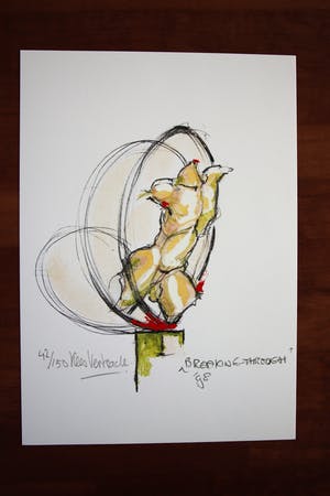 Kees Verkade - Mapje van vijf genummerde en gesigneerde zeefdrukken kopen? Bied vanaf 500!