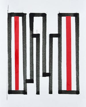 Siep van den Berg - # CONSTRUCTIVISTISCHE COMPOSITIE/Collage # 1990, mint kopen? Bied vanaf 49!