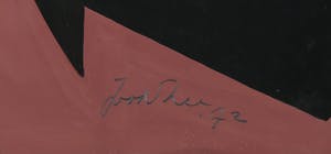 Jan van der Zee - Gouache, Compositie met figuren kopen? Bied vanaf 500!