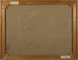 Rudi Seidel - Olieverf op doek, Gezicht op poorthuis - Ingelijst kopen? Bied vanaf 50!