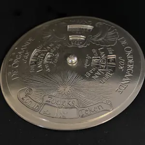 Koninklijke Van Kempen & Begeer - zilveren eeuwigdurende kalender Hard disc Begeer kopen? Bied vanaf 125!