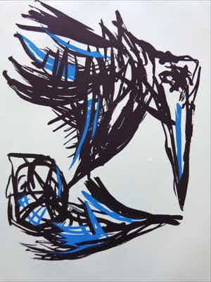 Karel Appel - LOS PAJAROS verkocht voor € 765!