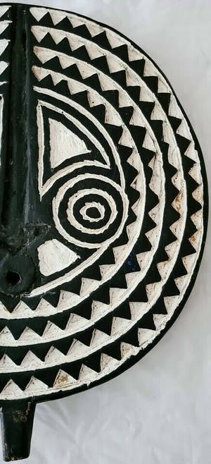 Mossi - Tribal Used African Mossi sun mask - Burkina Faso. kopen? Bied vanaf 75!