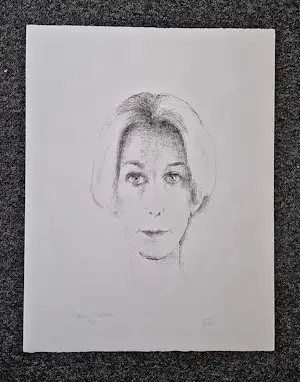 Paul Citroen - Fraaie monochrome Litho: "Lyda" - 1976 - potloodgesigneerd - glmt. oplage (100) kopen? Bied vanaf 36!