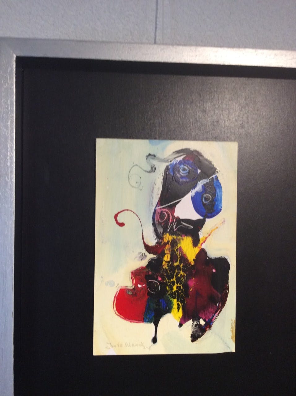 Jan te Wierik - Schitterend werkje op paneel in originele lijst kopen? Bied vanaf 450!