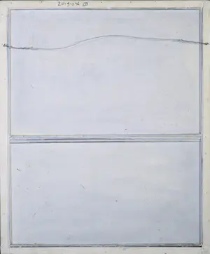 Niet of onleesbaar gesigneerd - Olieverf op paneel, Abstracte voorstelling - Ingelijst kopen? Bied vanaf 1!