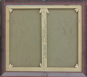 Willem Claassen - Olieverf op doek, De ongenode bruiloftsgasten - Ingelijst kopen? Bied vanaf 1!