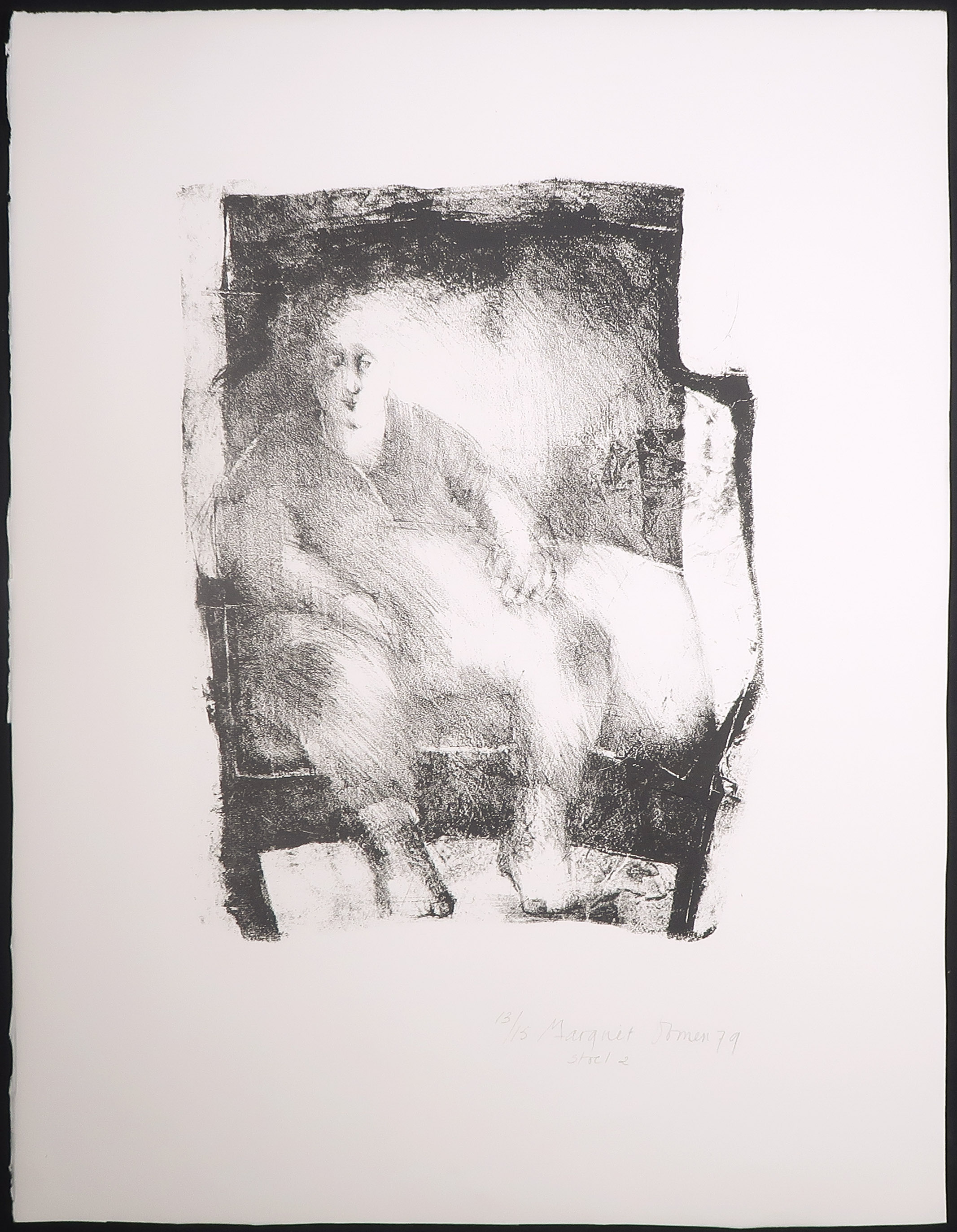 Margriet Oomen - Litho, Stoel 2 kopen? Bied vanaf 1!