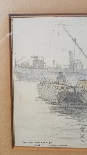 Jan Kelderman - Havengezicht Amsterdam kopen? Bied vanaf 40!