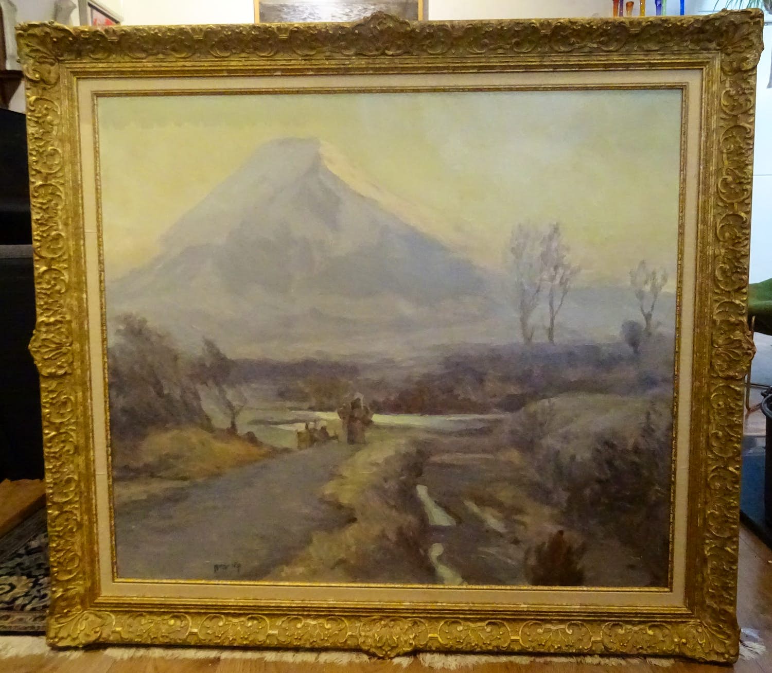Hugo Vilfred Pedersen - mount Fuji verkocht voor € 250!