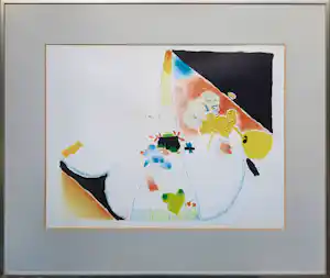 Henk Huig - steendruk kleine oplage vroeg werk - ingelijst - 25561 verkauft für € 50!