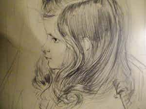 Jan Toorop - CAROLIENTJE 6 JAAR OUD verkocht voor € 40!