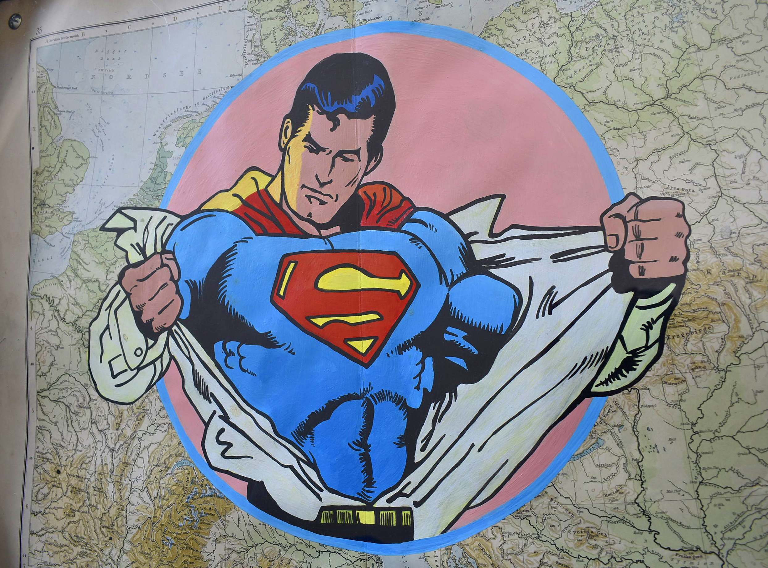 Jan Bollaert - SUPERMAN OVER EUROPE kopen? Bied vanaf 195!