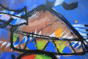 Herman Brood - Groot Werk: Abstracte compositie kopen? Bied vanaf 4000!