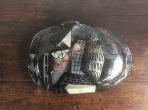 Niet of onleesbaar gesigneerd - BIJZONDER GLAZEN SCULPTUUR (45cm) kopen? Bied vanaf 1!