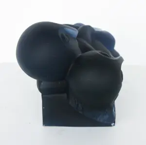 Odile Kinart - Sculptuur van glas, Man en vrouw op een bank kopen? Bied vanaf 400!