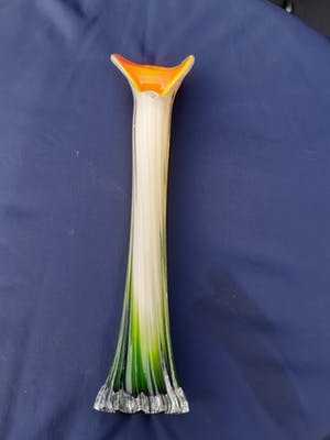 Niet of onleesbaar gesigneerd - Vaas - Aronskelk kopen? Bied vanaf 10!