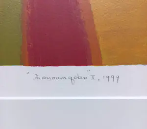 Ton Schulten - Zonovergoten, zeefdruk (prachtig ingelijst) kopen? Bied vanaf 495!