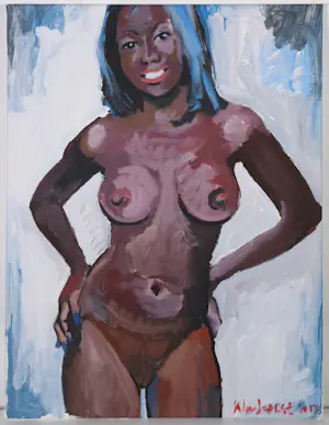 Buy Peter Klashorst - Acryl op doek, Naakt? Bid from 200!