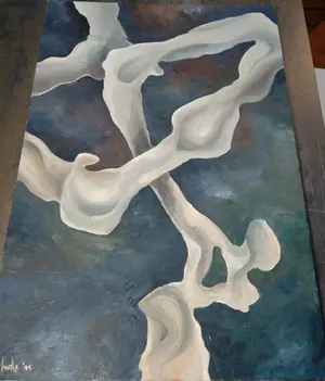 Ineke Kamps - Abstract: menselijke botten? (LAATSTE KANS!) kopen? Bied vanaf 25!