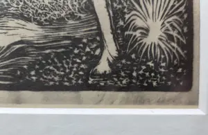 Jan Mankes - Geit. Ingelijst. kopen? Bied vanaf 20!