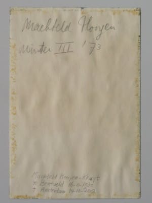 Machteld Hooyen - Winter III kopen? Bied vanaf 40!